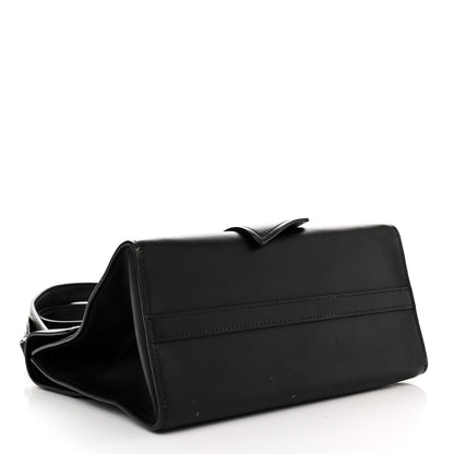 Prada City Calf Ribbon Shoulder Bag Black 4 of 14