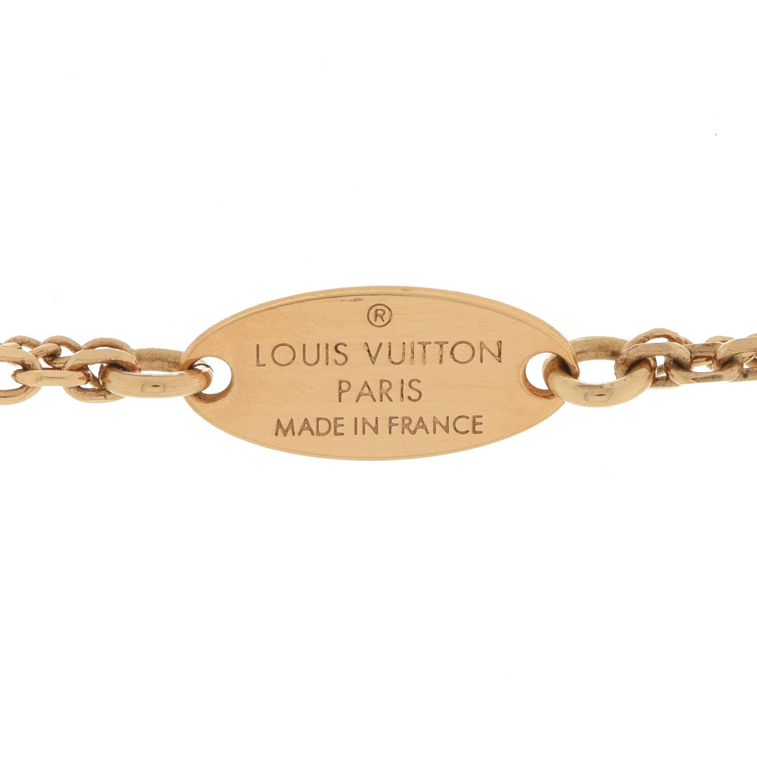 Louis Vuitton Sautoir Pearl Angels Necklace Gold 4 of 6