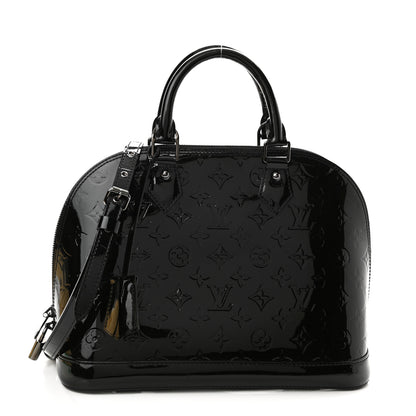 Louis Vuitton Vernis Alma PM Noir Magnetique 1 of 13