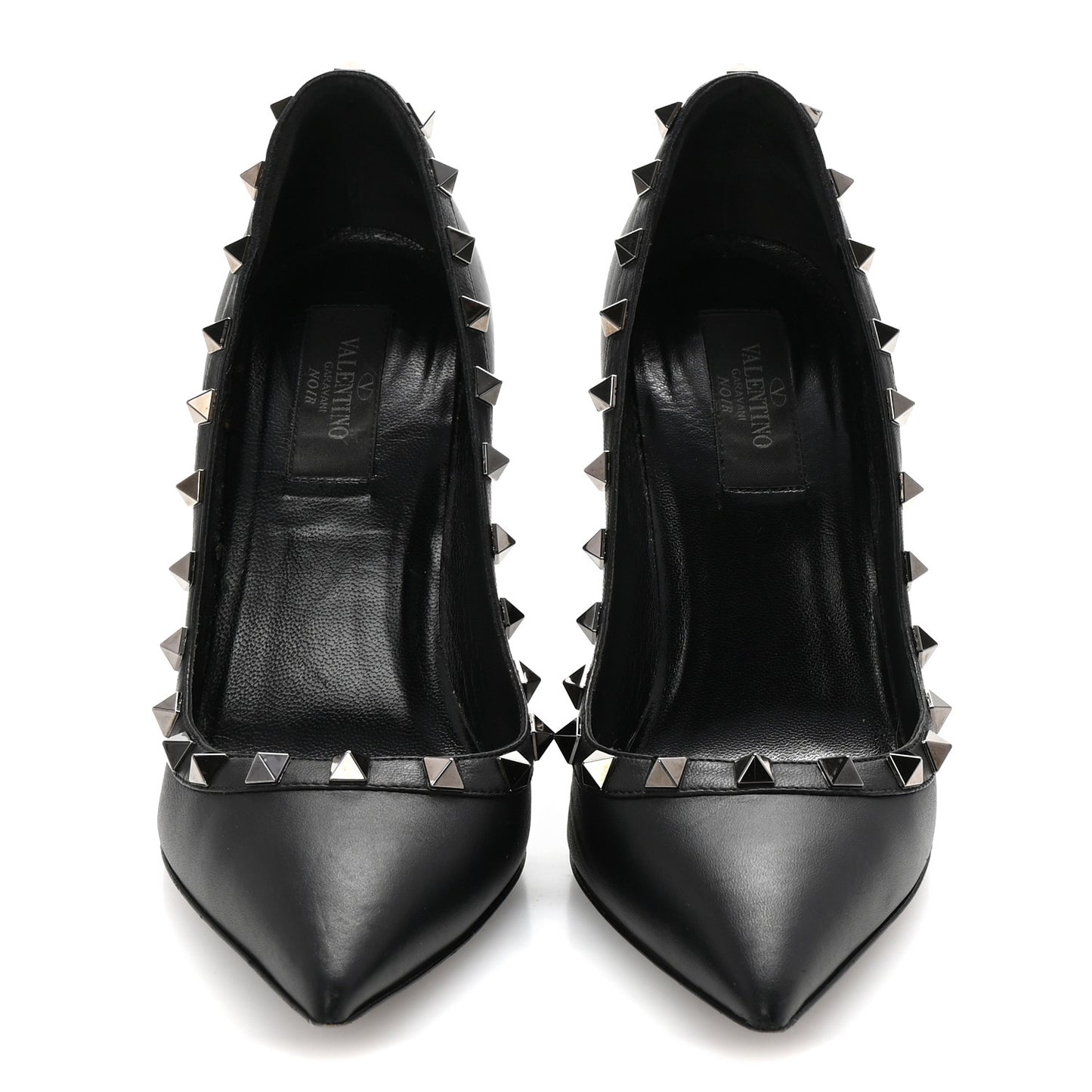 Nappa Rockstud 100mm Pumps 36.5 Black