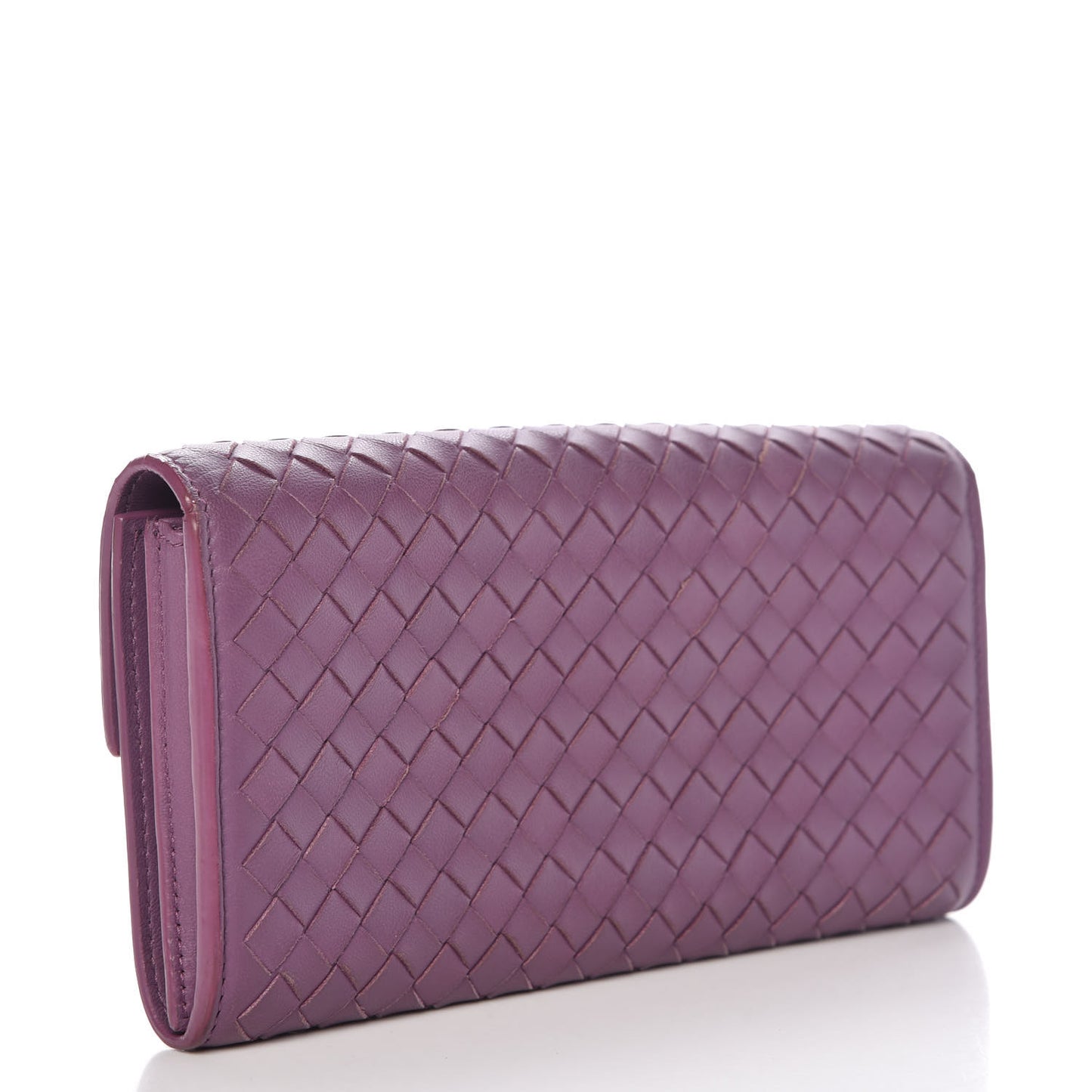 Nappa Intrecciato Continental Wallet Corot