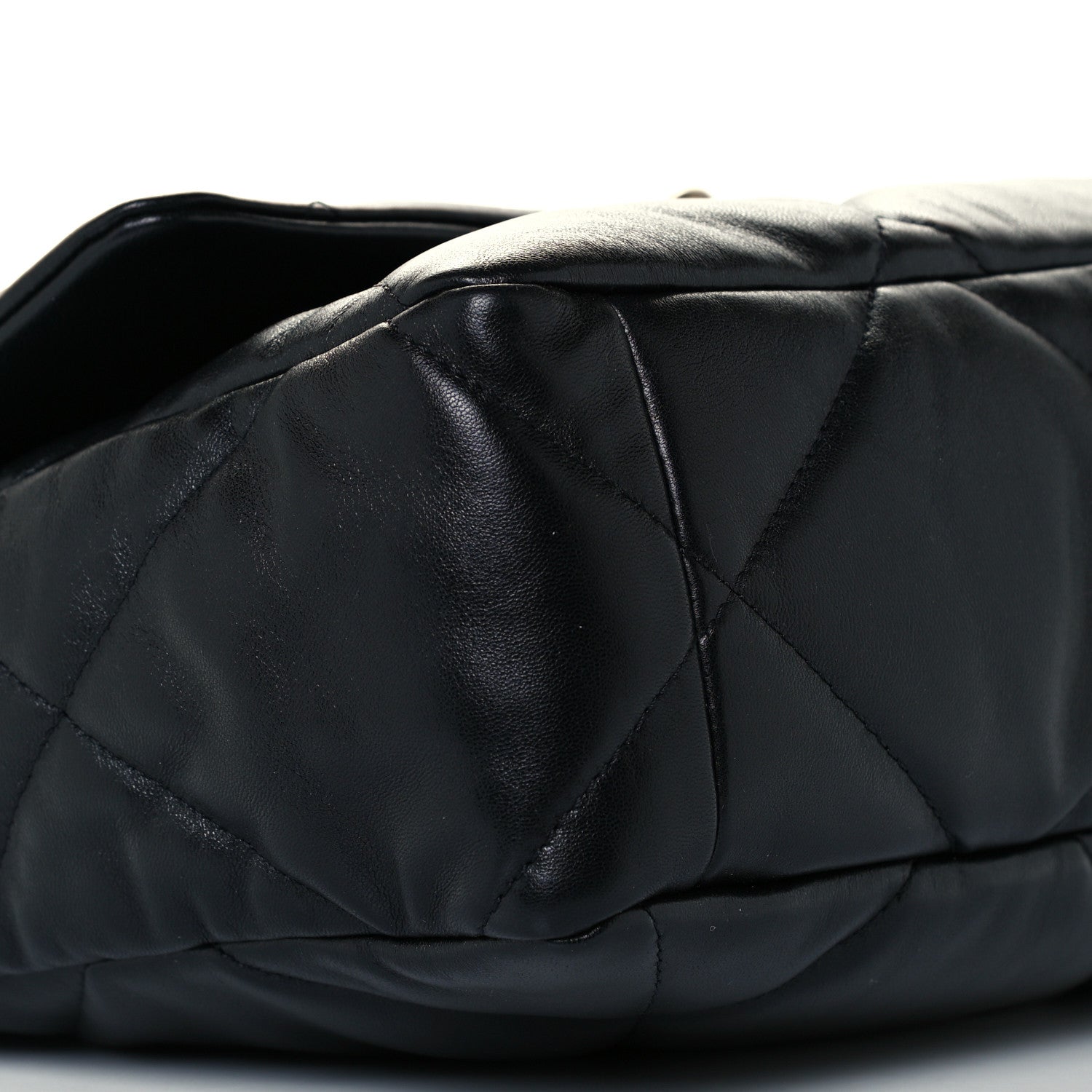 Chanel Lambskin Quilted Large Chanel 19 Flap Black 8 of 10