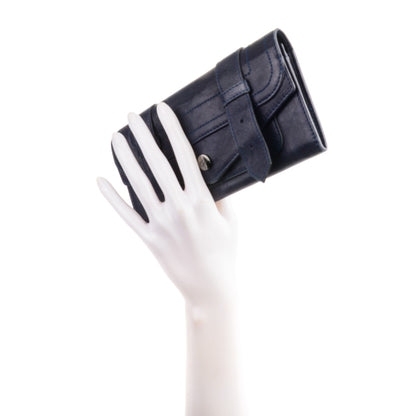 Proenza Schouler Lambskin PS1 Continental Wallet Navy 2 of 7