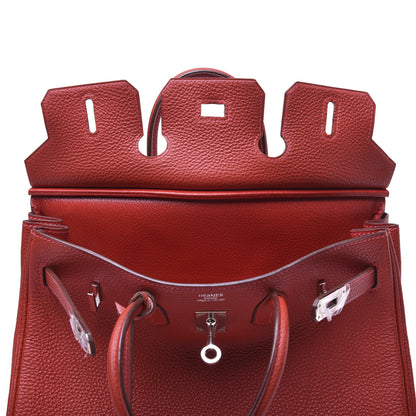 Hermes Togo Birkin 25 Rouge Vif 17 of 31