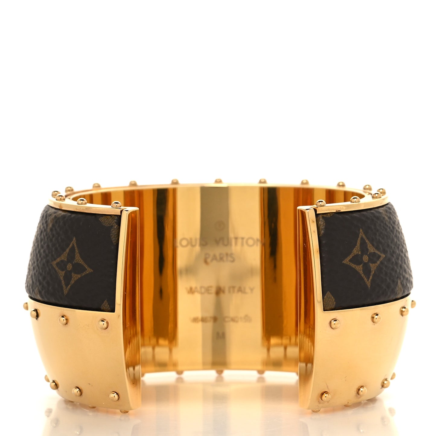 Monogram Wild LV Cuff Bracelet M