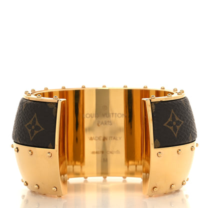 Louis Vuitton Monogram Wild LV Cuff Bracelet M 3 of 4