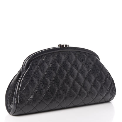 Chanel Caviar Quilted Timeless Clutch Black 3 of 9