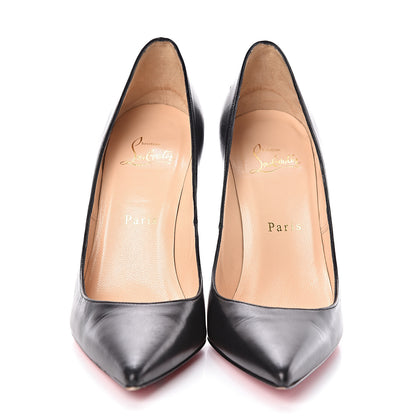 Christian Louboutin Kid Decollete 554 100 Pumps 38 Black 2 of 7