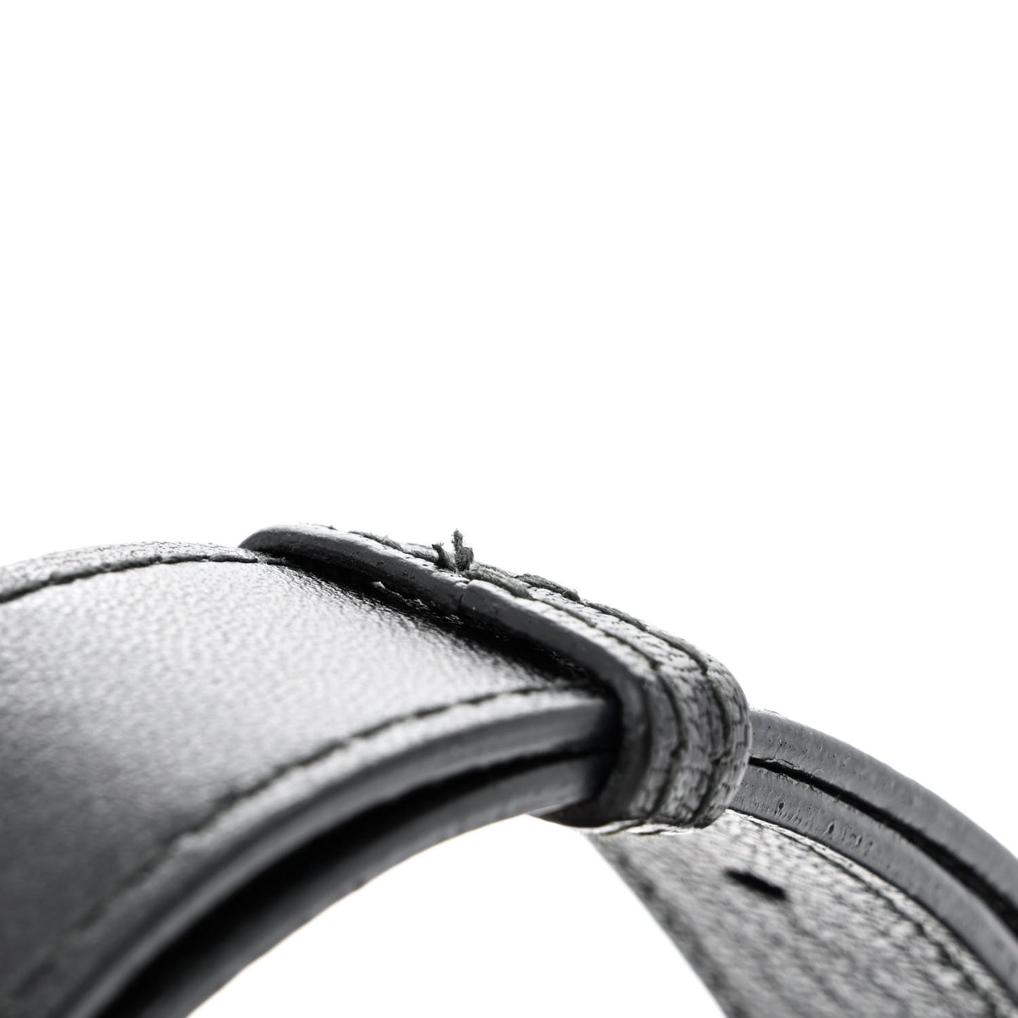 Chevre Gold Metallic Edge Hardware Mini City Black