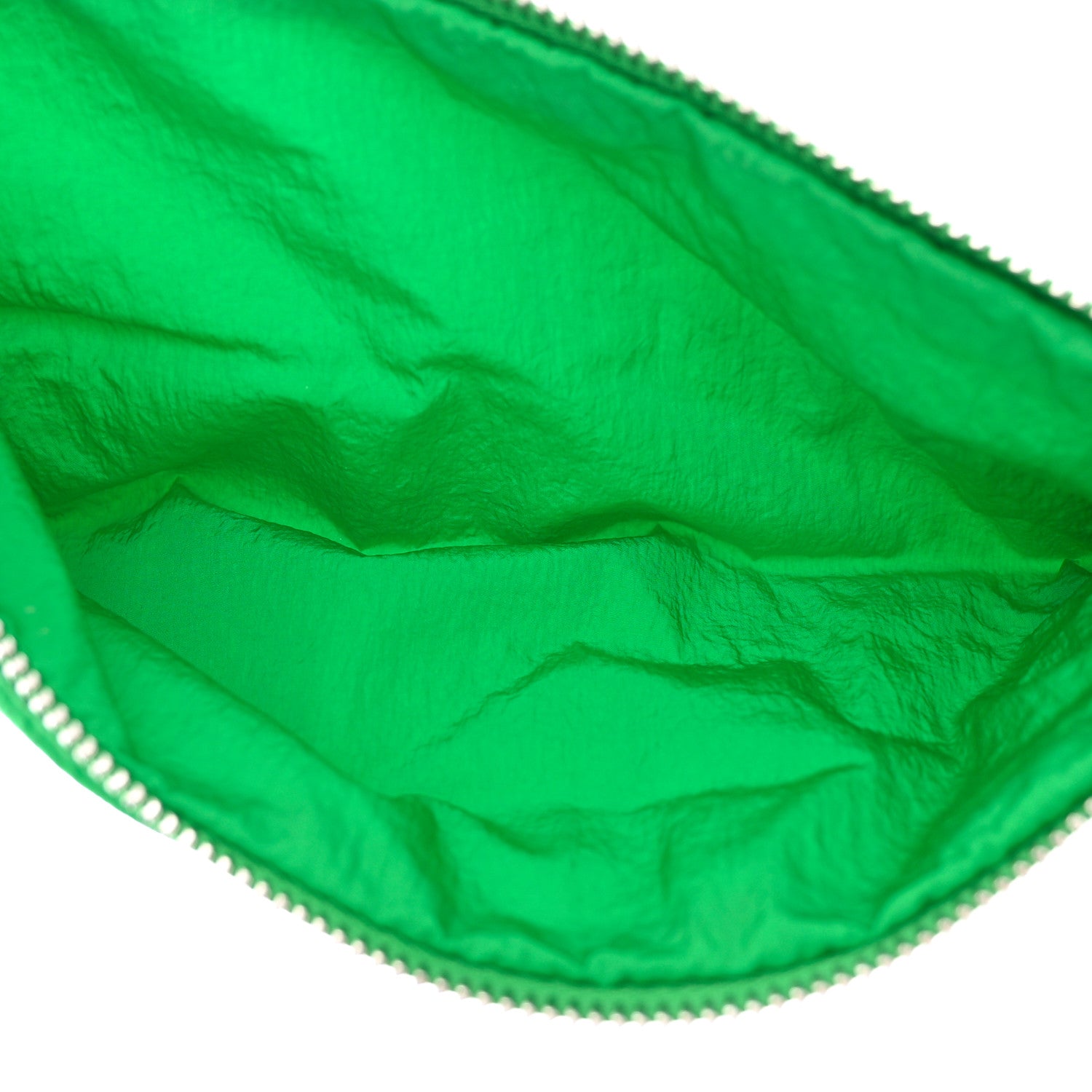 Bottega Veneta Nylon Intrecciato Padded Tech Cassette Bag Black Green 7 of 13