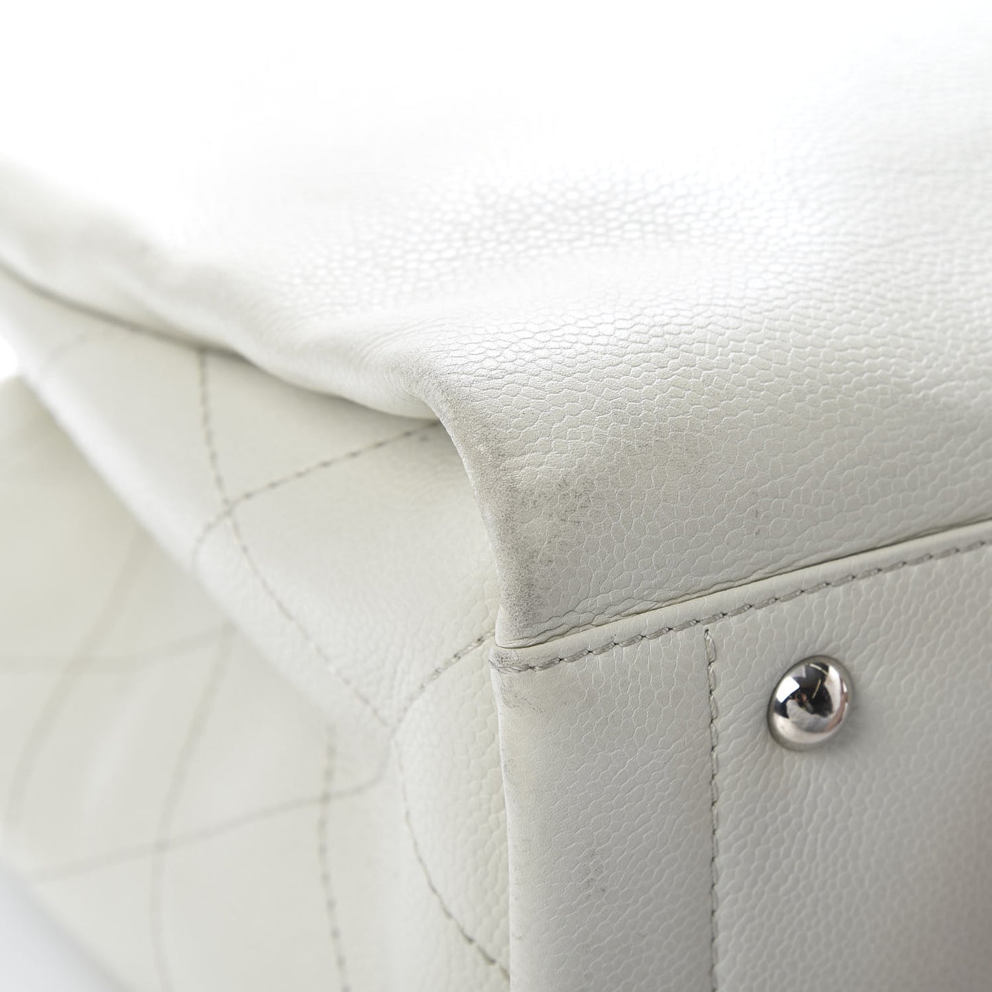 Caviar CC Tote White
