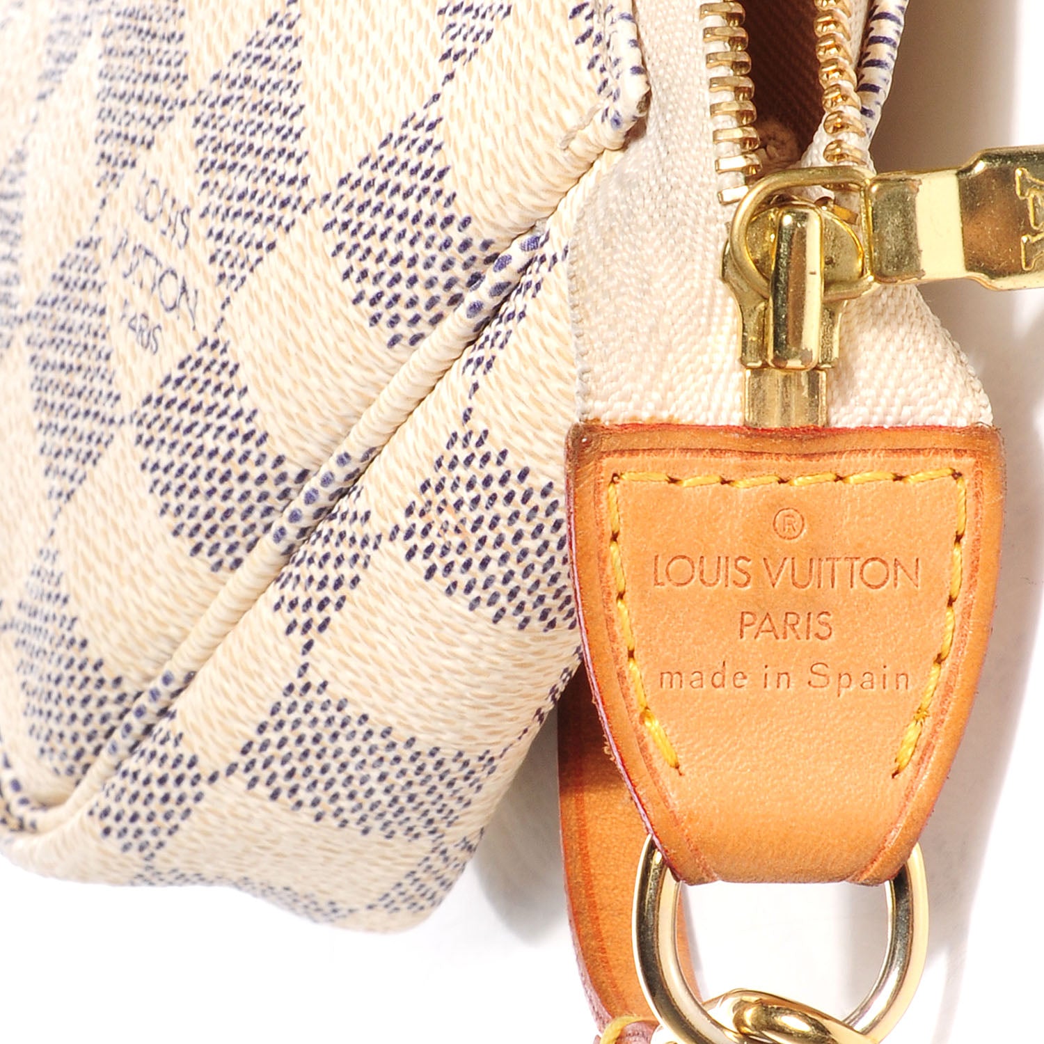 Louis Vuitton Damier Azur Pochette Accessories 7 of 8