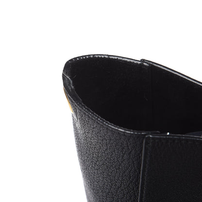 Celine Soft Grained Calfskin Small Sangle Bucket Bag Black 10 of 12