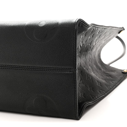 Louis Vuitton Empreinte Monogram Giant Onthego GM Black 9 of 9
