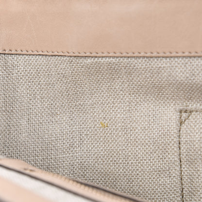 Gucci Calfskin Handmade Medium Top Handle Bag Taupe 8 of 14