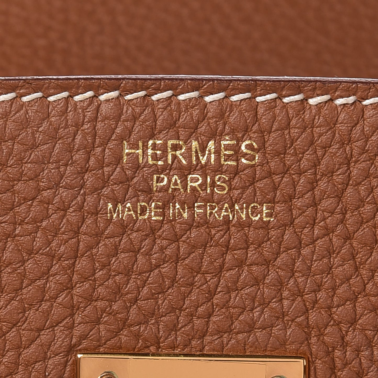 Togo Birkin 35 Gold