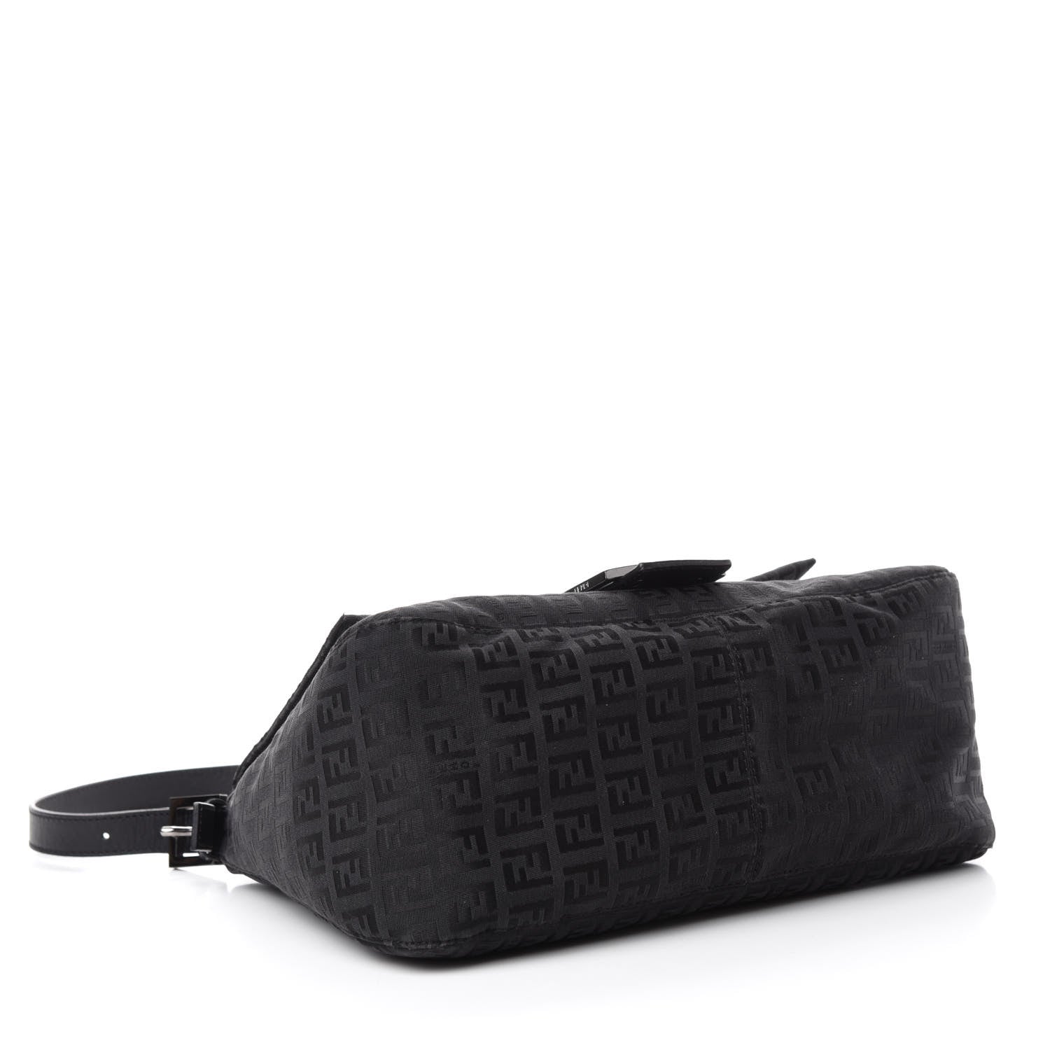 Fendi Zucchino Mama Baguette Black 4 of 10