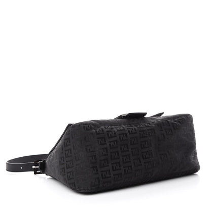Fendi Zucchino Mama Baguette Black 4 of 10