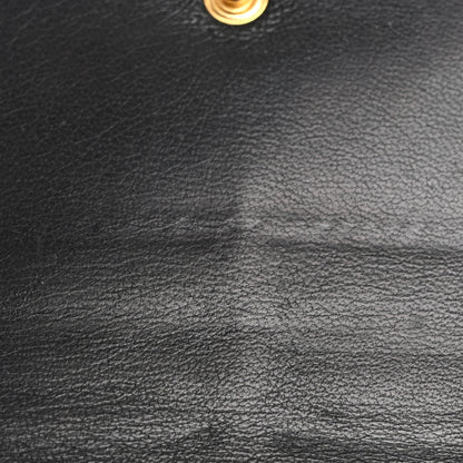 Alexander McQueen Calfskin Studded Wallet on Chain Black 12 of 14