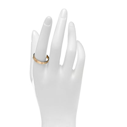 Cartier 18K Yellow Gold 3.5mm LOVE Wedding Band Ring 62 10 2 of 4