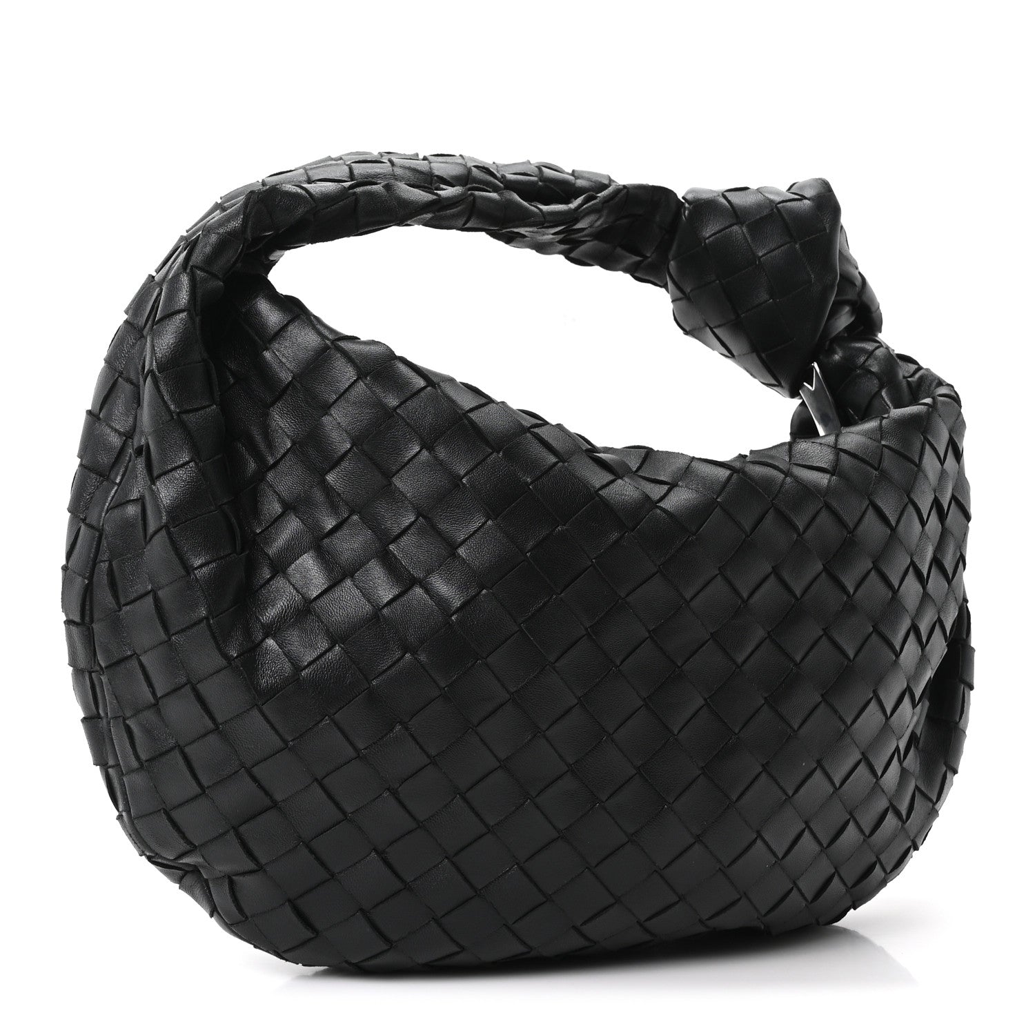 Bottega Veneta Nappa Intrecciato Teen Jodie Hobo Black 3 of 10