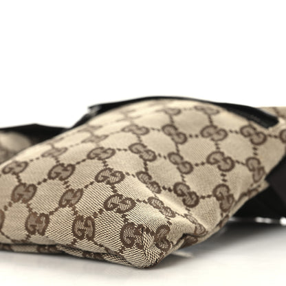 Gucci GG Monogram Double Pocket Belt Bag Dark Brown 10 of 10