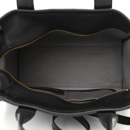 Marc Jacobs Grained Calfskin Medium The Tote Bag Black 4 of 9