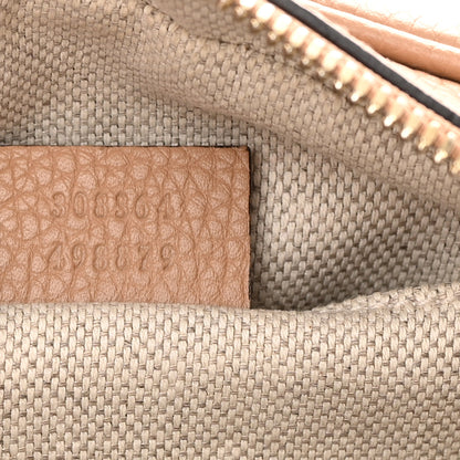 Gucci Pebbled Calfskin Small Soho Disco Bag Camelia 7 of 14