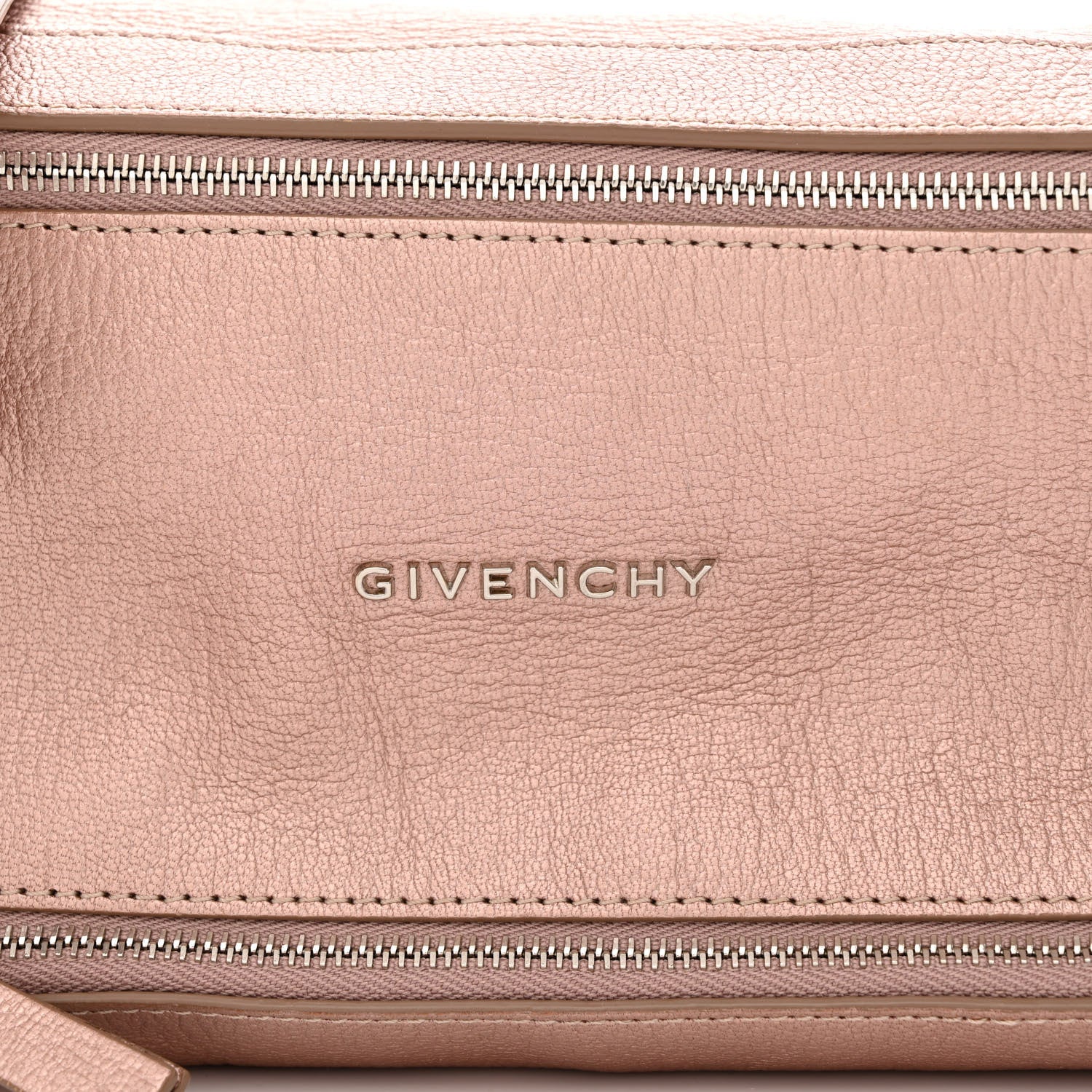 Givenchy Metallic Sugar Goatskin Mini Chain Pandora Light Pink 9 of 11