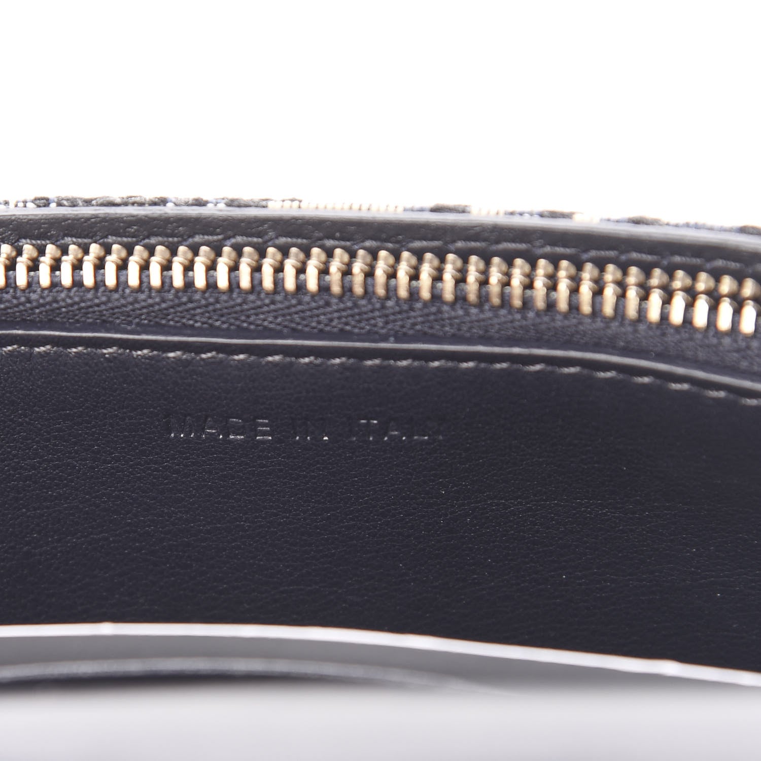 Christian Dior Oblique Saddle Belt Bag Blue 7 of 11