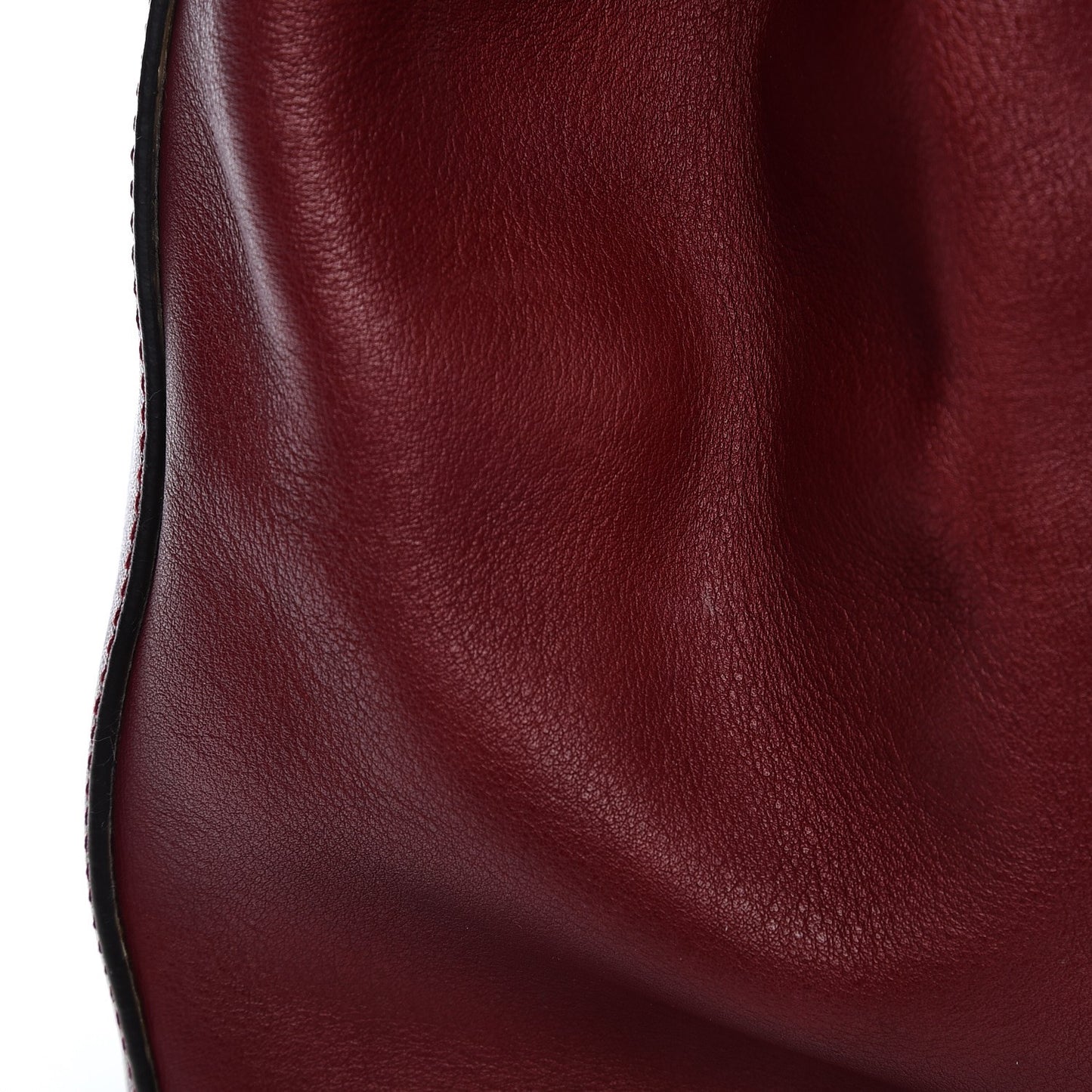 Vitello Elite Regular 2Jours Tote Rosso Scuro Ciliegia