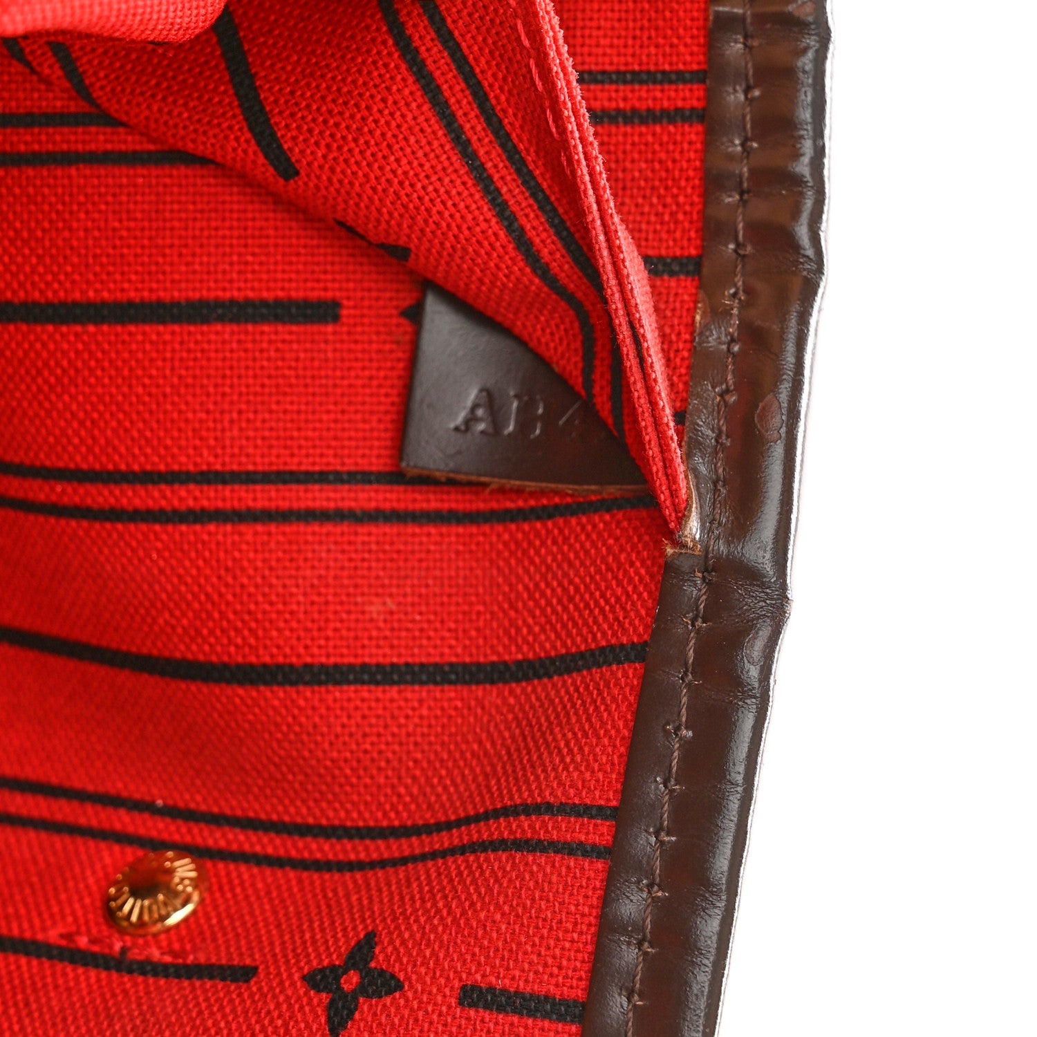Louis Vuitton Damier Ebene Neverfull MM 7 of 10