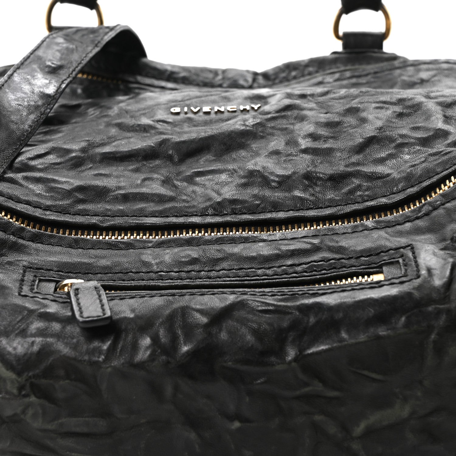 Givenchy Tumbled Sheepskin Large Pandora Black 8 of 10