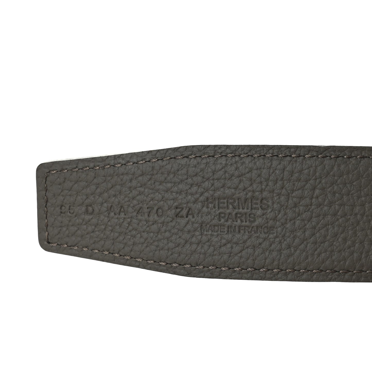 Box 135 Togo Reversible 32mm Rider Belt 95 Black Etain