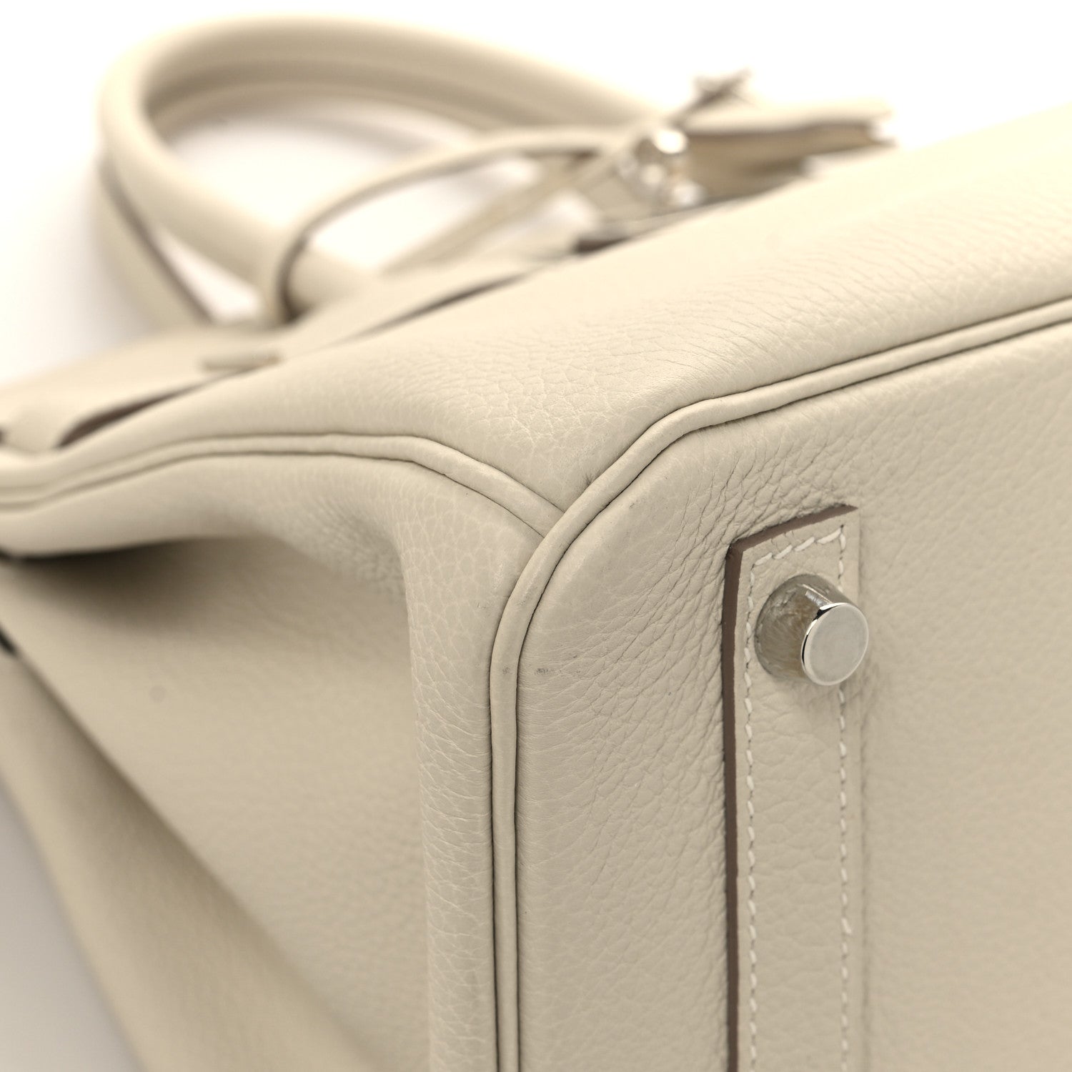 Hermes Togo Birkin 30 Craie 9 of 12