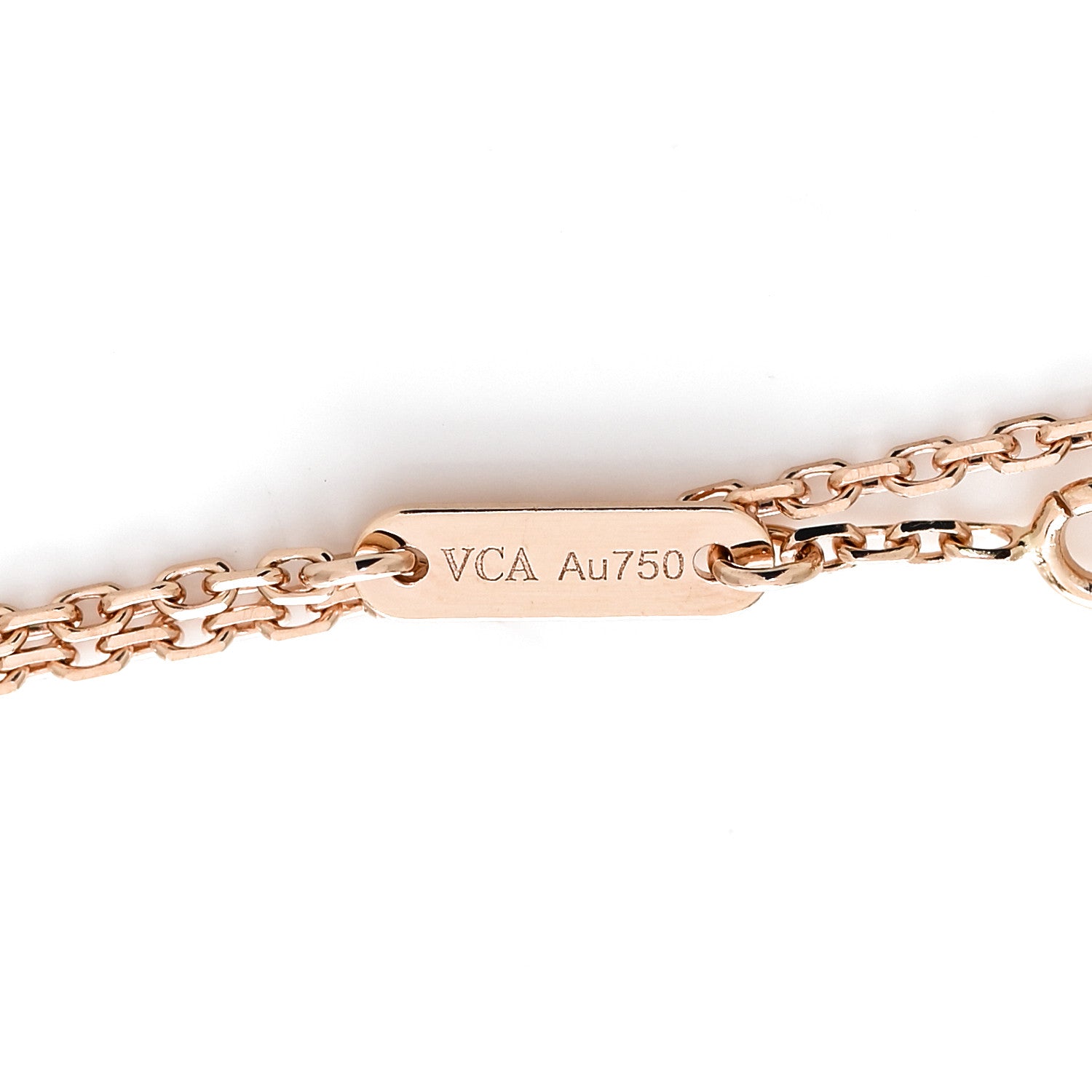 Van Cleef & Arpels 18K Rose Gold Sweet Alhambra Bracelet 3 of 6