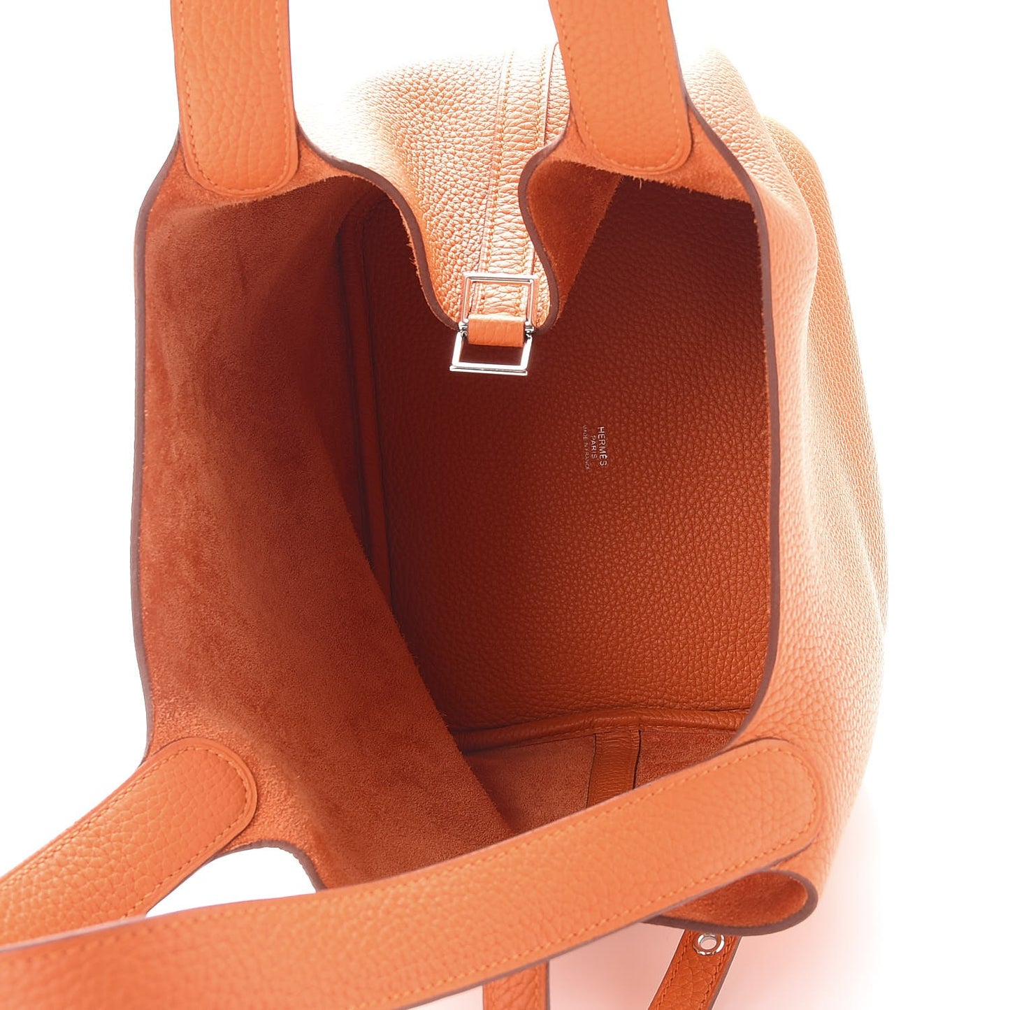 Taurillon Clemence Picotin Lock 22 MM Orange