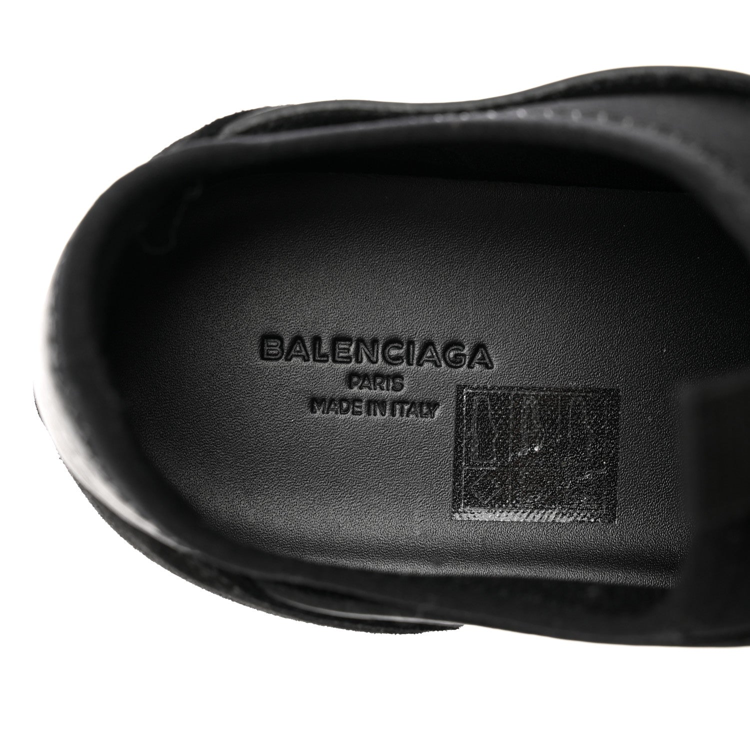 Balenciaga Mesh Calfskin Neoprene Suede Womens Race Runner Sneakers 39 Black 7 of 8