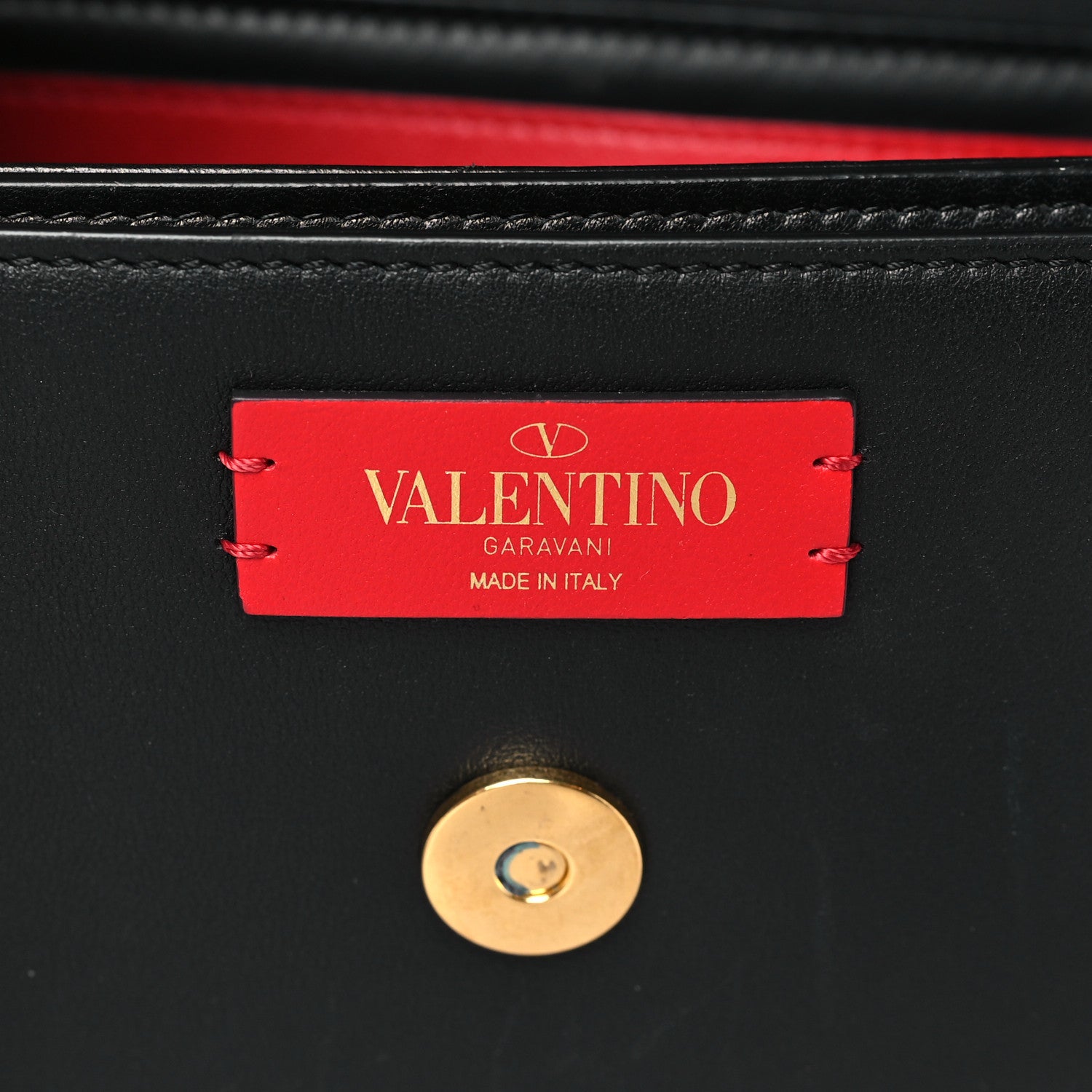 Valentino Garavani Smooth Calfskin Supervee Shoulder Bag Black 6 of 8