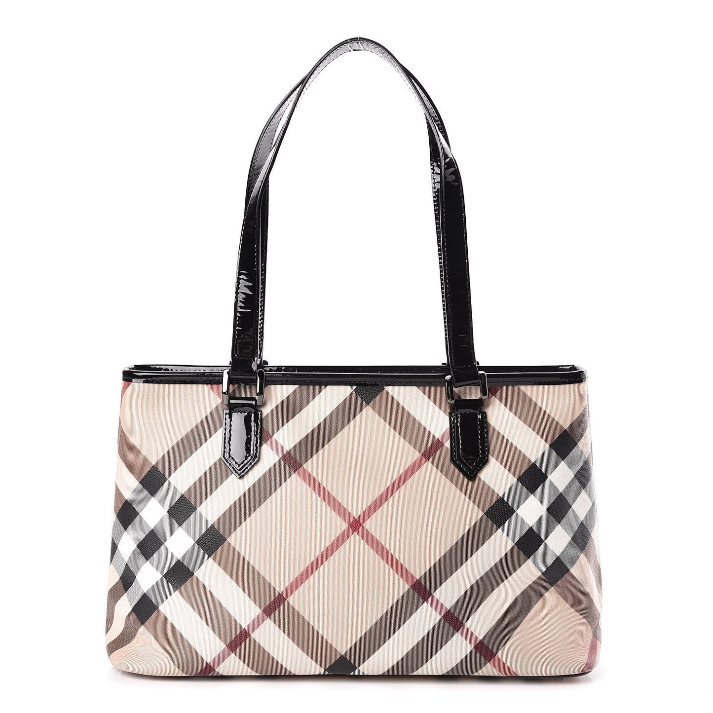 Supernova Check Regent Tote Black