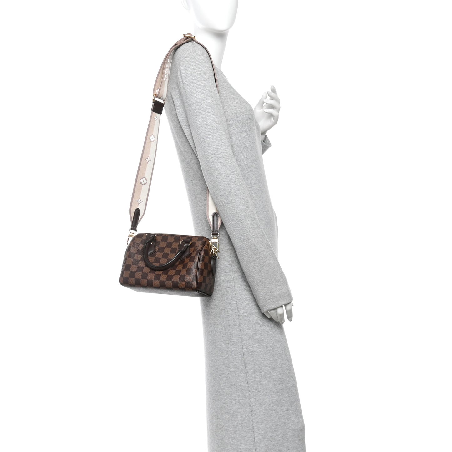 Damier Ebene Speedy Bandouliere 20
