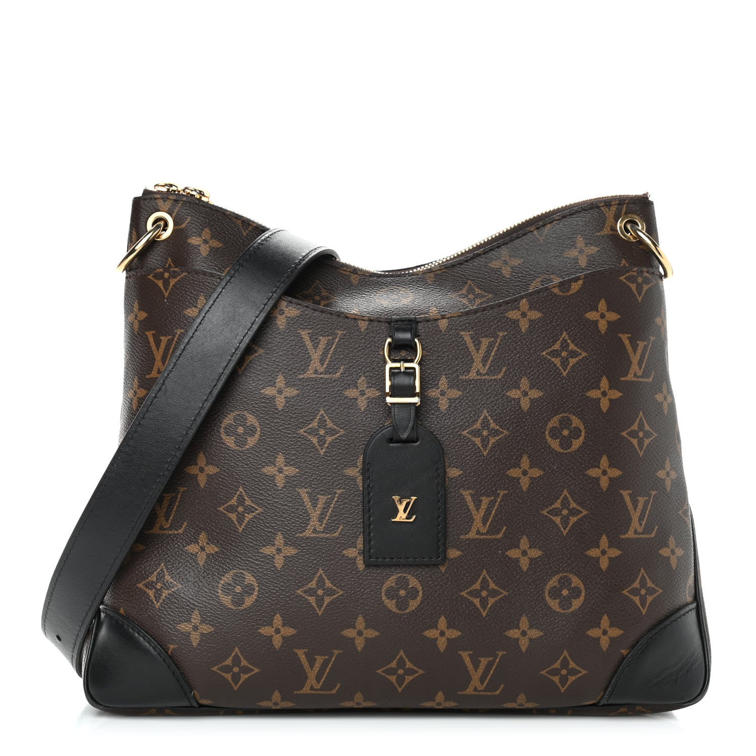 Louis Vuitton Monogram Odeon MM Black 1 of 16