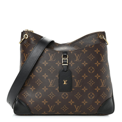 Louis Vuitton Monogram Odeon MM Black 1 of 16