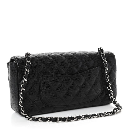 Chanel Caviar Quilted East West Flap Black 2 of 4