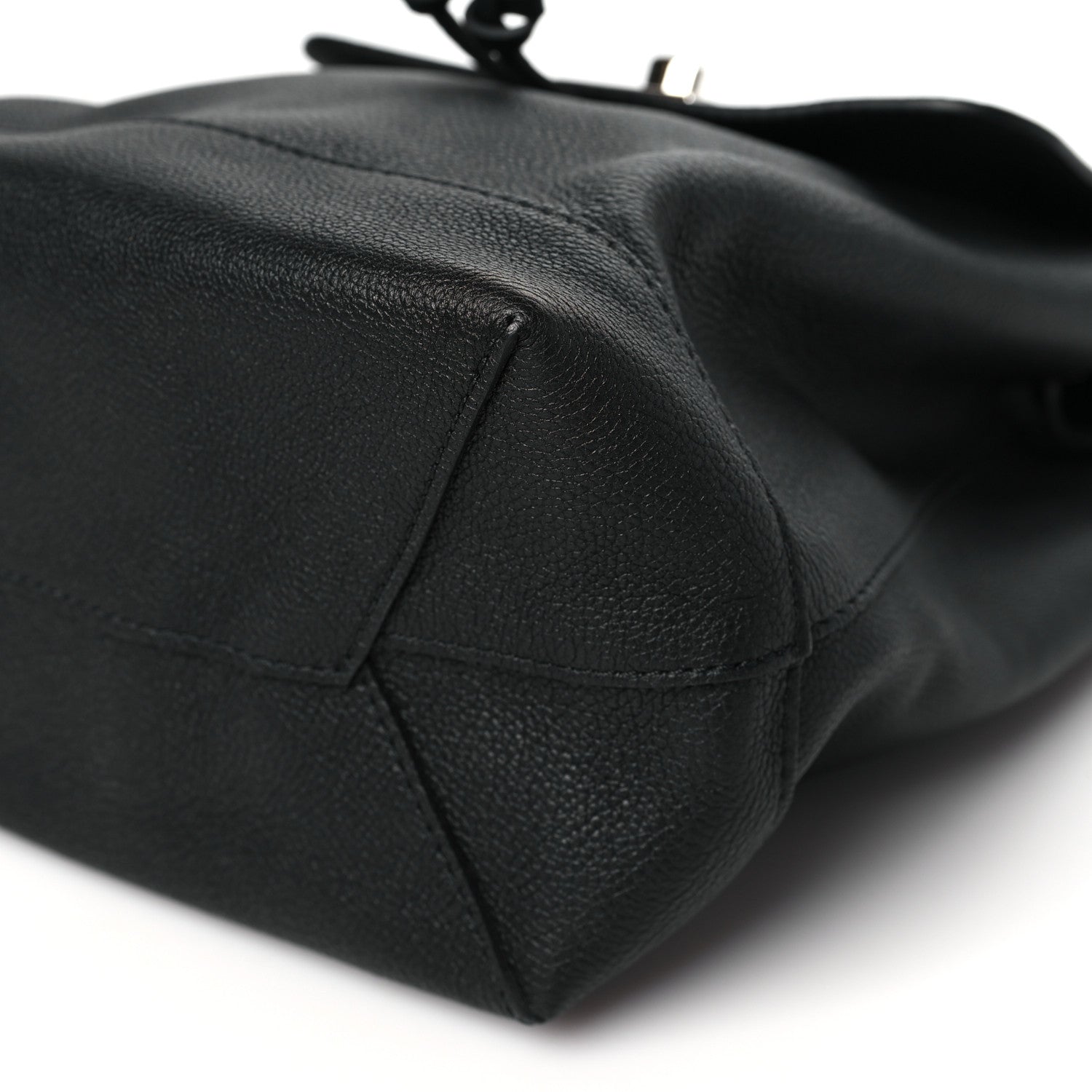 Louis Vuitton Calfskin Lockme Backpack Black 9 of 9
