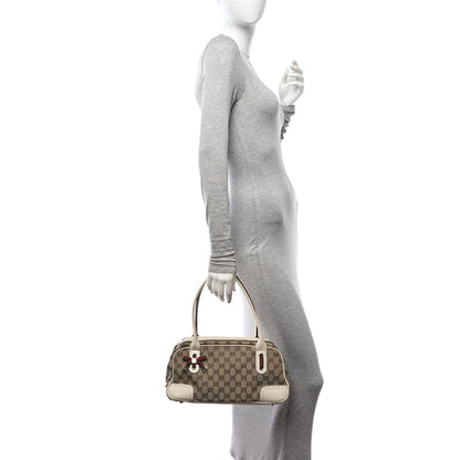 Gucci Monogram Small Princy Satchel Off White 2 of 11