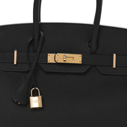 Hermes Togo Birkin 30 Black 8 of 11