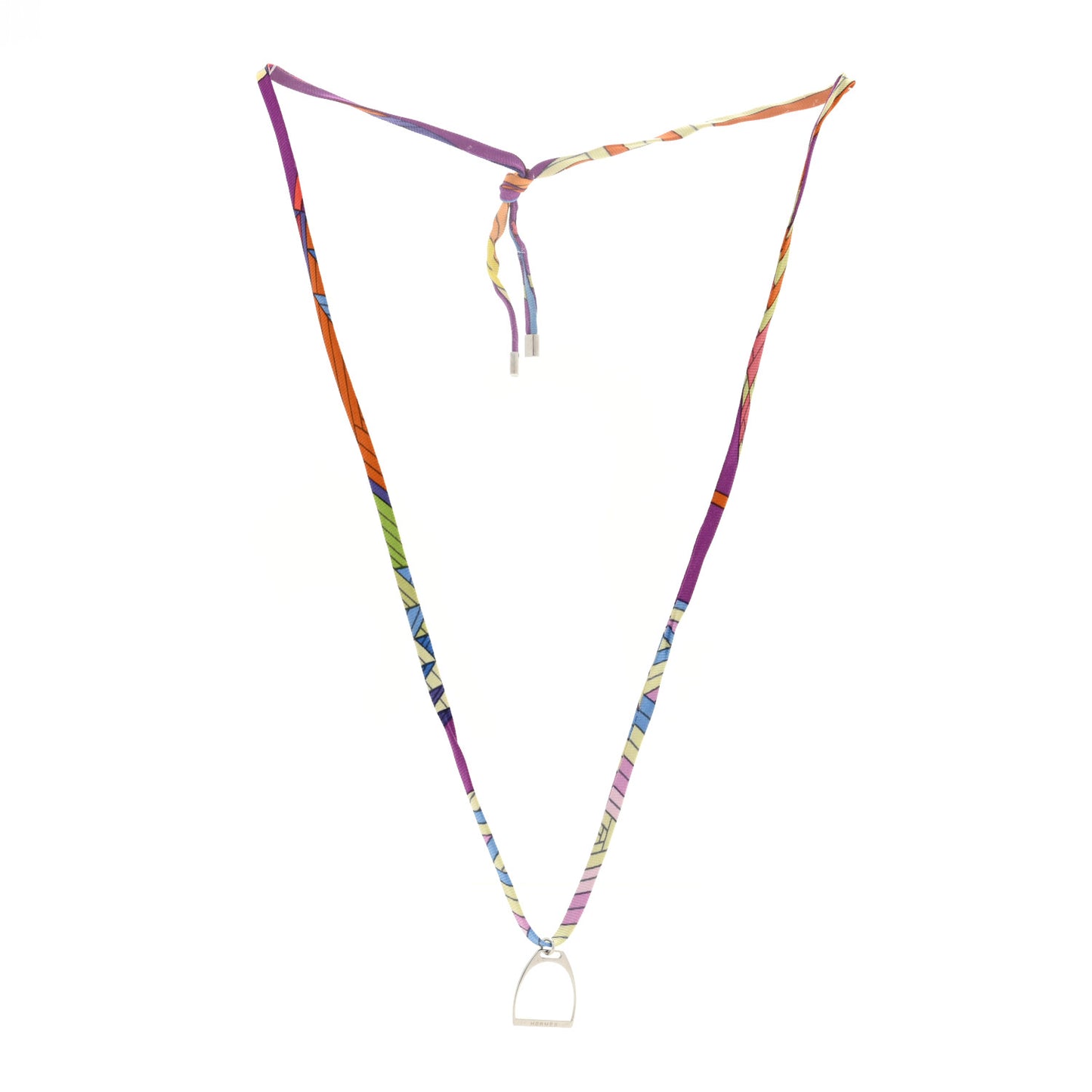 Silk Tourbillon de Couleurs Necklace Multicolor