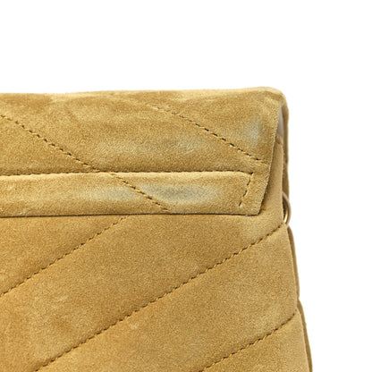 Saint Laurent Suede Toy Loulou Shoulder Bag Chartreuse 11 of 18