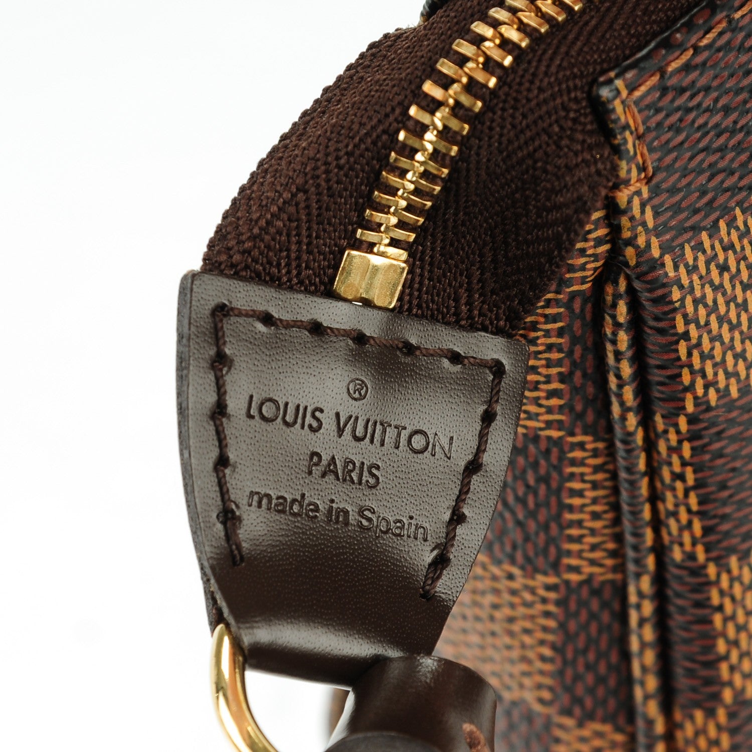 Louis Vuitton Damier Ebene Pochette Accessories NM 6 of 7